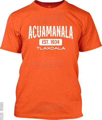 Acuamanala, Tlaxcala Signature T-Shirt