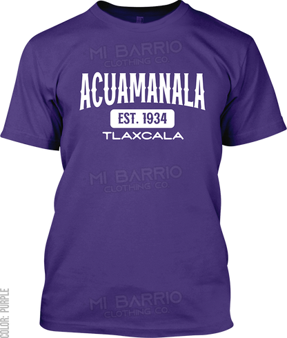 Acuamanala, Tlaxcala Signature T-Shirt