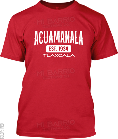 Acuamanala, Tlaxcala Signature T-Shirt