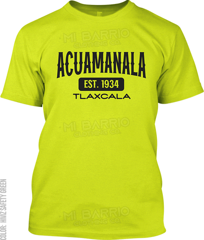 Acuamanala, Tlaxcala Signature T-Shirt