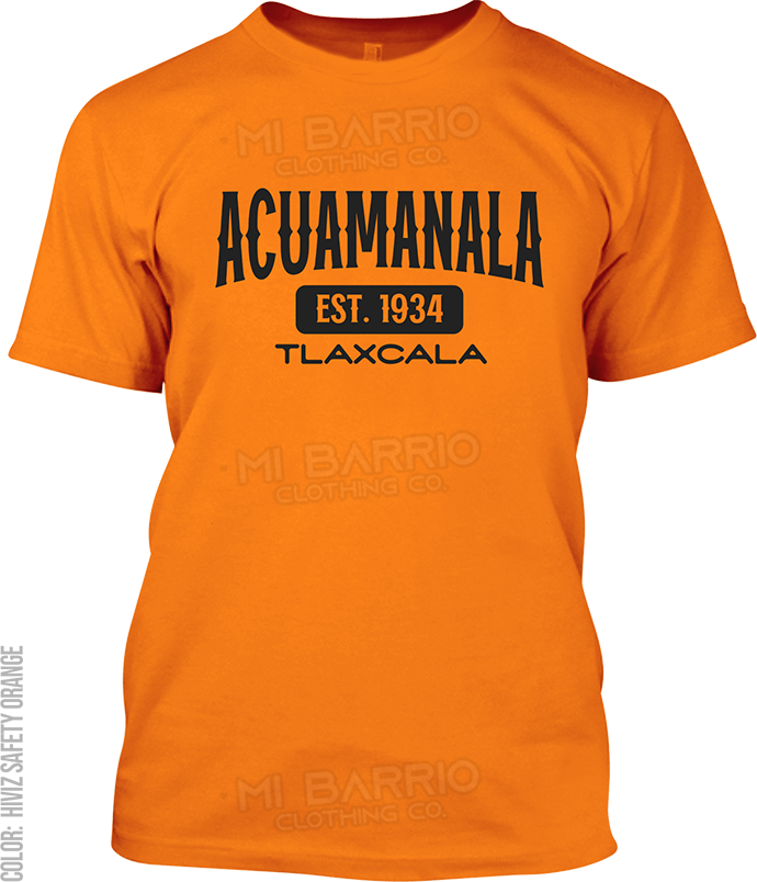 Acuamanala, Tlaxcala Signature T-Shirt