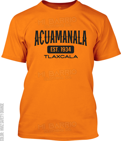 Acuamanala, Tlaxcala Signature T-Shirt