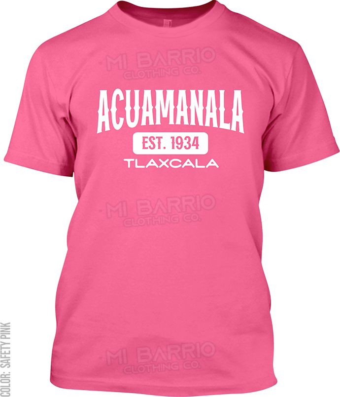 Acuamanala, Tlaxcala Signature T-Shirt