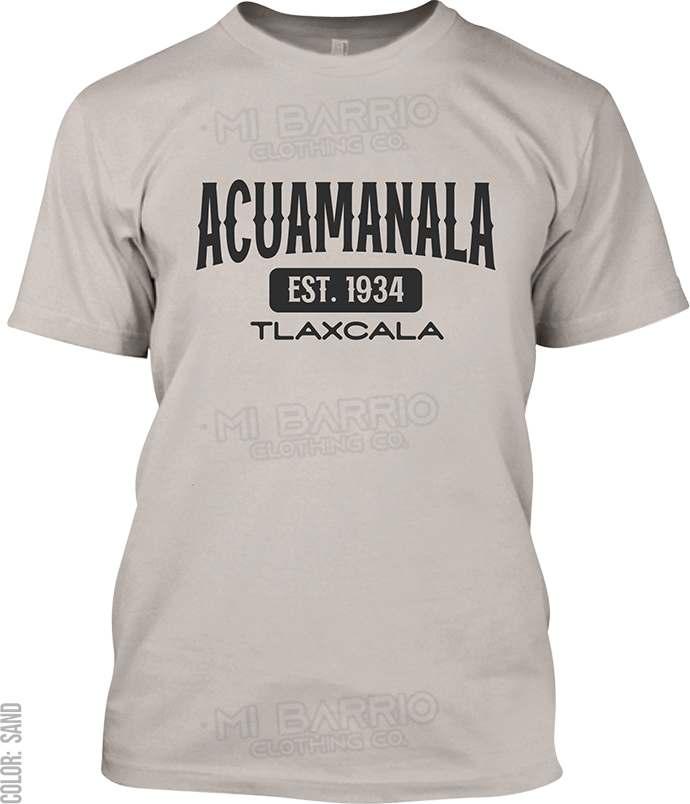 Acuamanala, Tlaxcala Signature T-Shirt