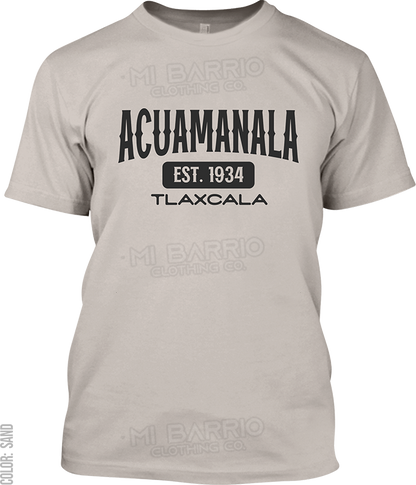 Acuamanala, Tlaxcala Signature T-Shirt