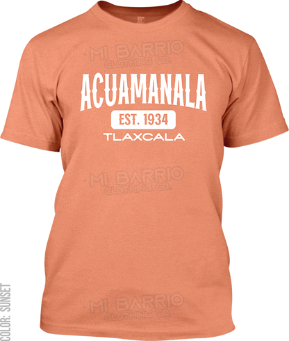 Acuamanala, Tlaxcala Signature T-Shirt