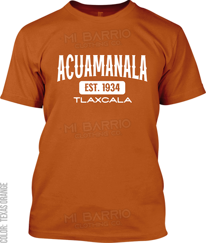 Acuamanala, Tlaxcala Signature T-Shirt