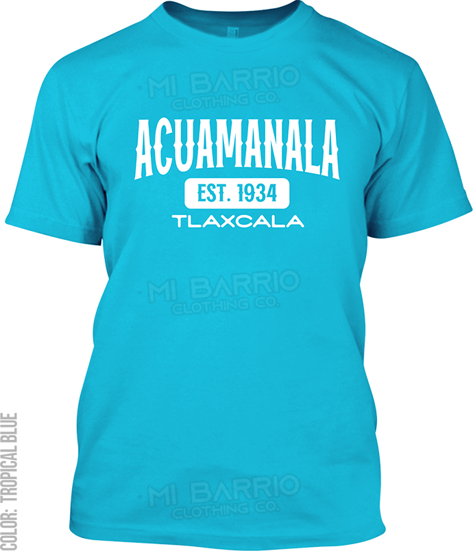 Acuamanala, Tlaxcala Signature T-Shirt