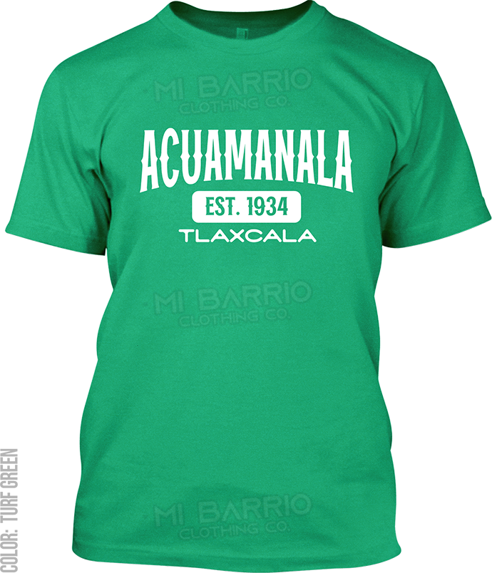 Acuamanala, Tlaxcala Signature T-Shirt