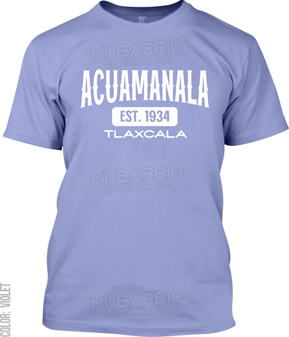 Acuamanala, Tlaxcala Signature T-Shirt