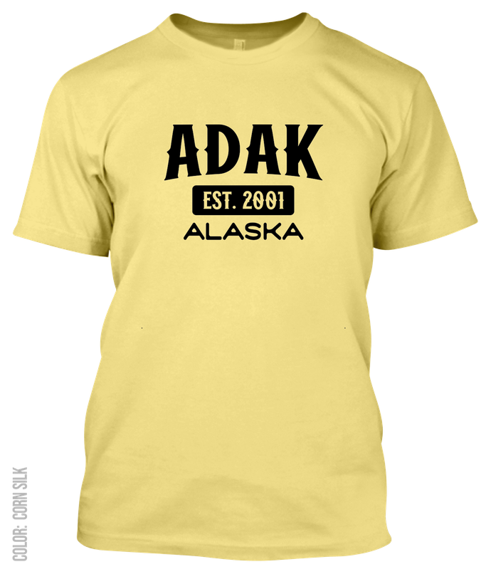 Adak, Alaska Signature T-Shirt
