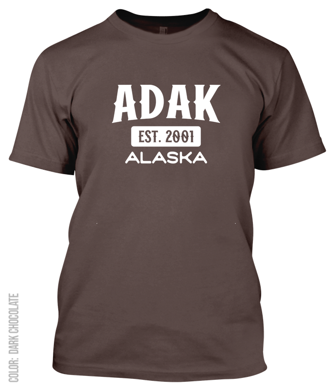 Adak, Alaska Signature T-Shirt