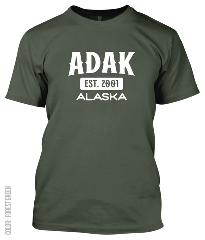 Adak, Alaska Signature T-Shirt