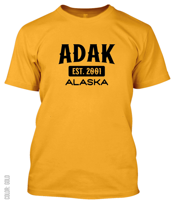 Adak, Alaska Signature T-Shirt