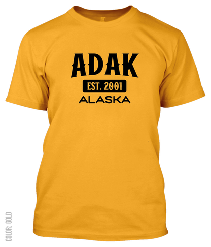 Adak, Alaska Signature T-Shirt