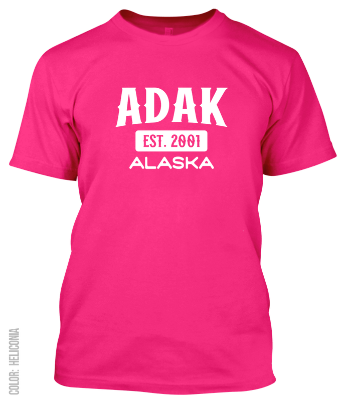 Adak, Alaska Signature T-Shirt