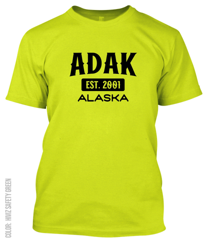 Adak, Alaska Signature T-Shirt