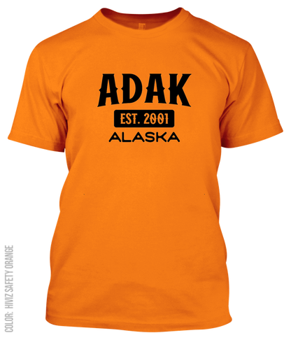 Adak, Alaska Signature T-Shirt