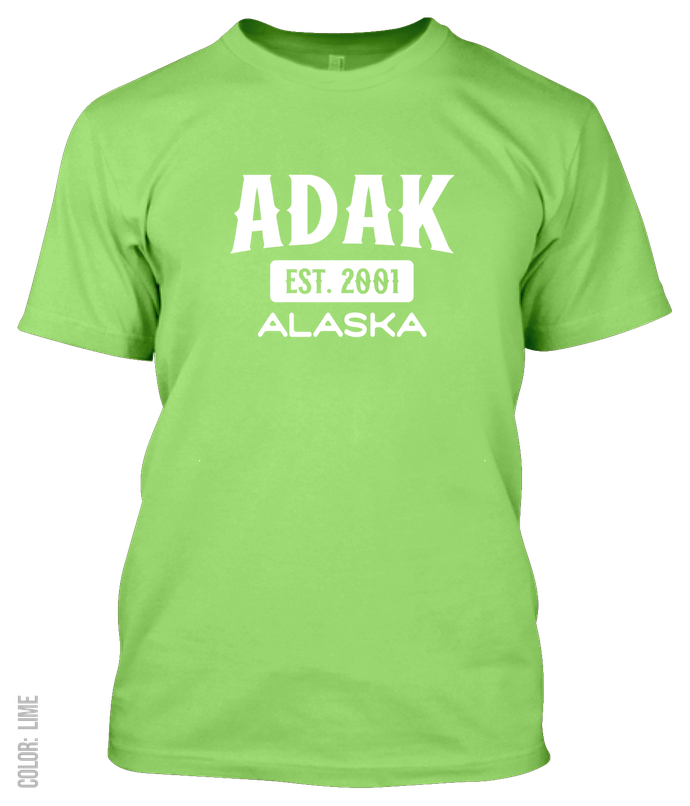 Adak, Alaska Signature T-Shirt
