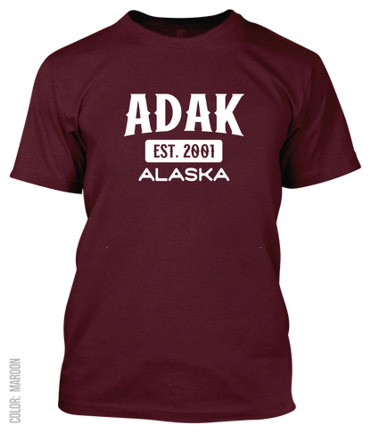 Adak, Alaska Signature T-Shirt