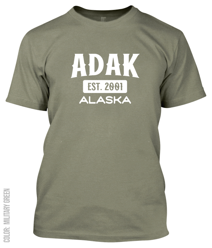 Adak, Alaska Signature T-Shirt
