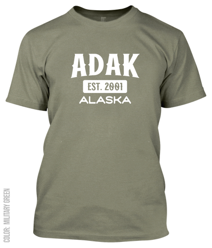 Adak, Alaska Signature T-Shirt