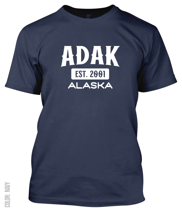 Adak, Alaska Signature T-Shirt