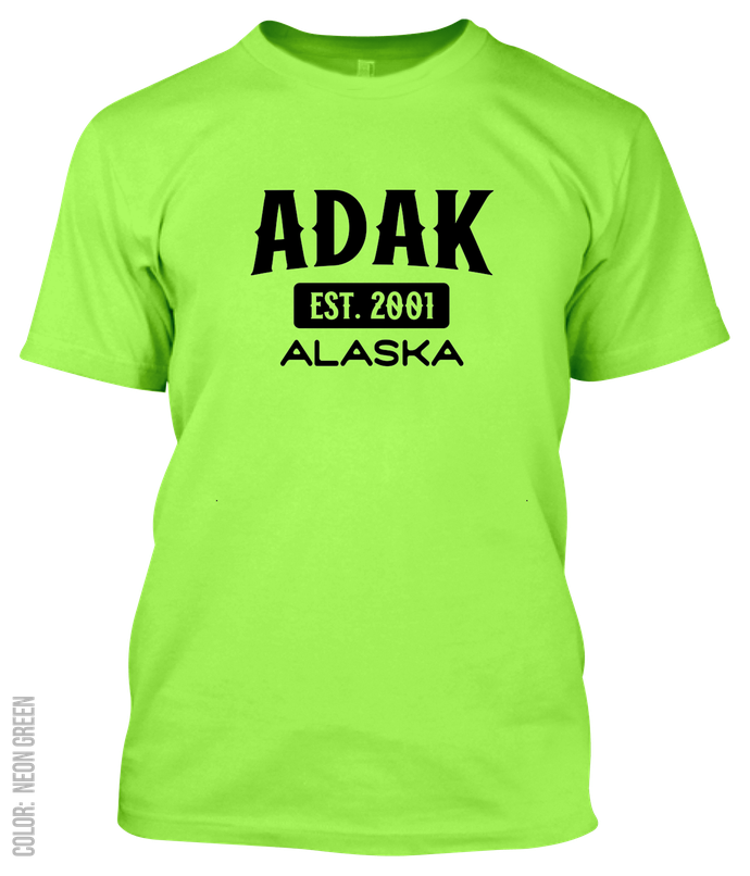 Adak, Alaska Signature T-Shirt