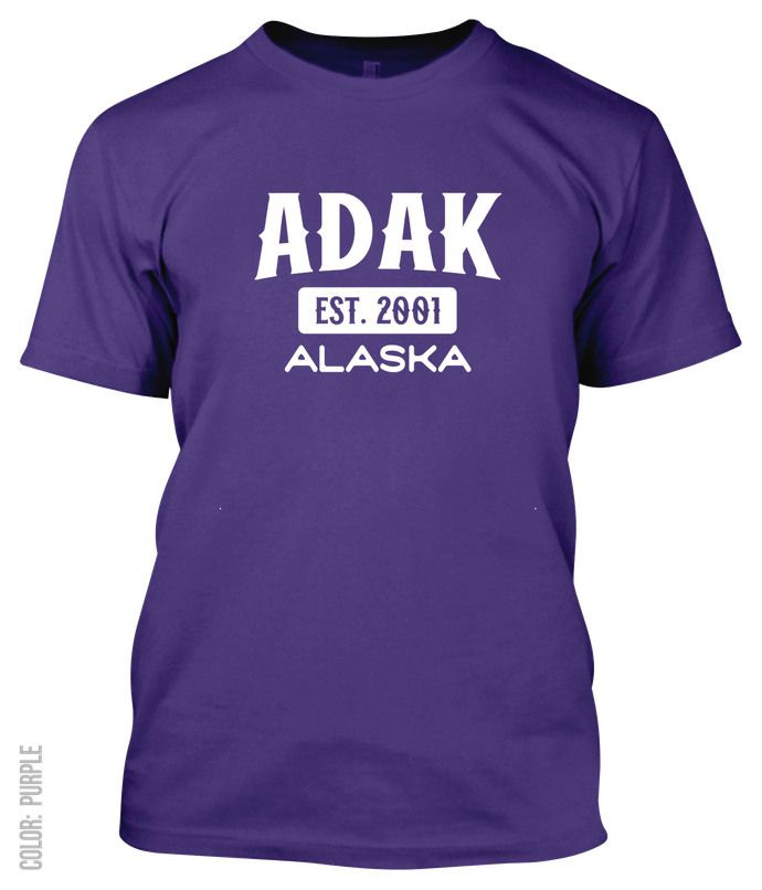 Adak, Alaska Signature T-Shirt