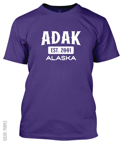 Adak, Alaska Signature T-Shirt