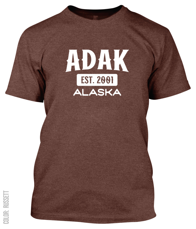 Adak, Alaska Signature T-Shirt