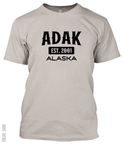 Adak, Alaska Signature T-Shirt