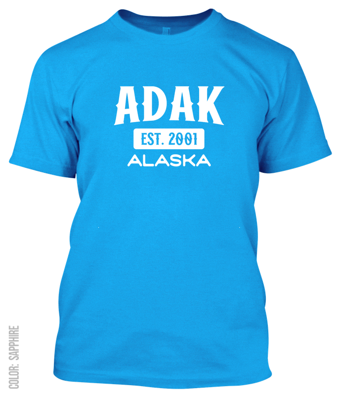 Adak, Alaska Signature T-Shirt