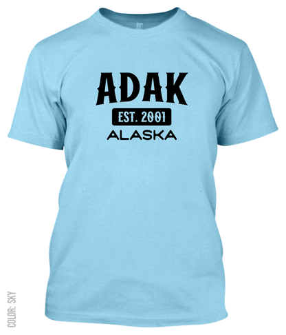 Adak, Alaska Signature T-Shirt
