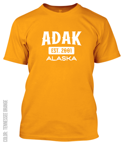 Adak, Alaska Signature T-Shirt