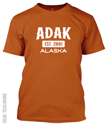 Adak, Alaska Signature T-Shirt