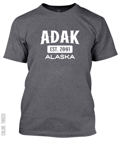 Adak, Alaska Signature T-Shirt