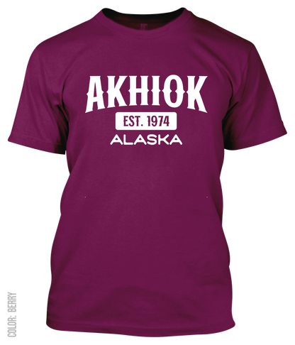 Akhiok, Alaska Signature T-Shirt