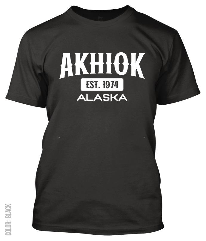 Akhiok, Alaska Signature T-Shirt