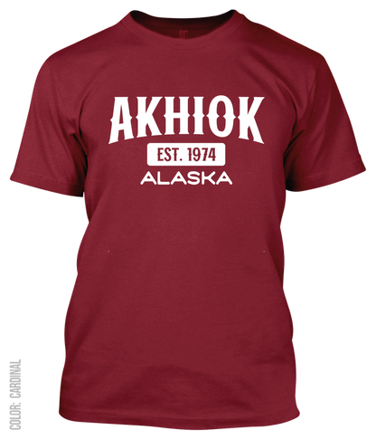 Akhiok, Alaska Signature T-Shirt