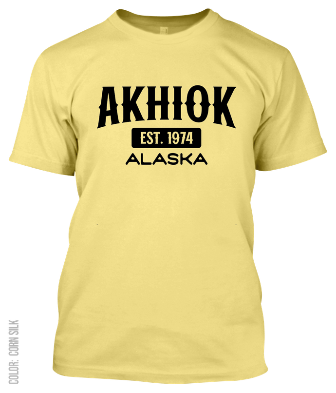 Akhiok, Alaska Signature T-Shirt