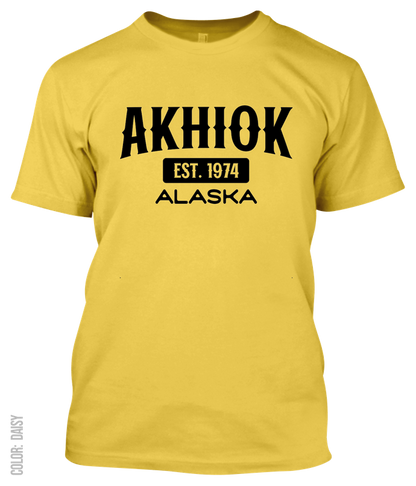 Akhiok, Alaska Signature T-Shirt