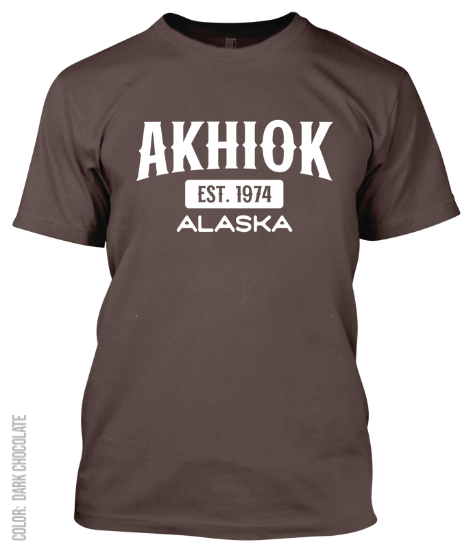 Akhiok, Alaska Signature T-Shirt
