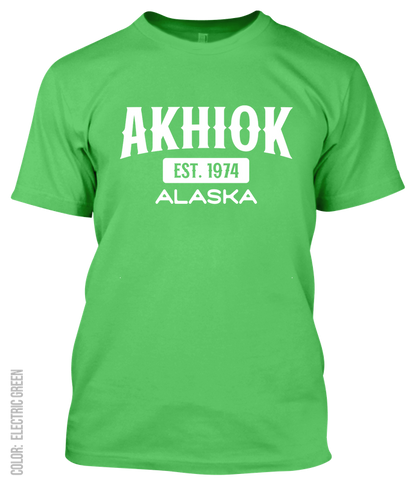 Akhiok, Alaska Signature T-Shirt