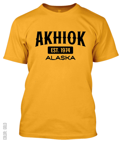 Akhiok, Alaska Signature T-Shirt