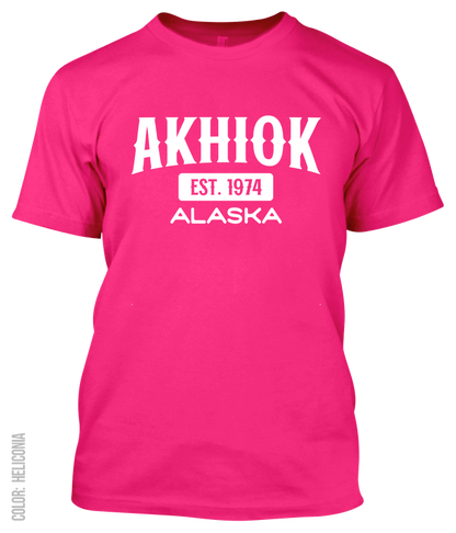 Akhiok, Alaska Signature T-Shirt