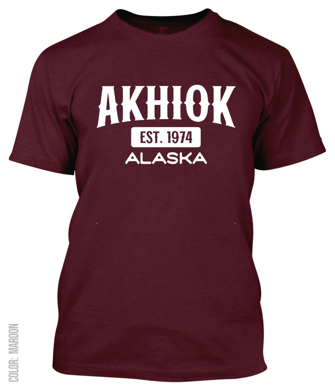 Akhiok, Alaska Signature T-Shirt