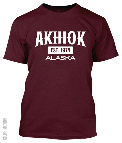 Akhiok, Alaska Signature T-Shirt