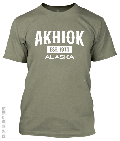 Akhiok, Alaska Signature T-Shirt