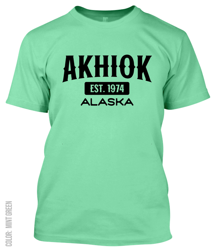 Akhiok, Alaska Signature T-Shirt
